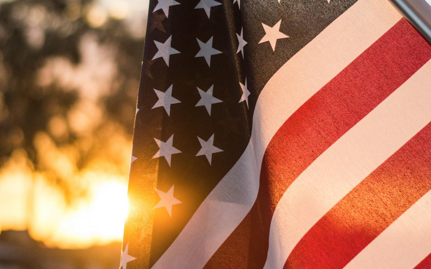 selective focus photo of U.S.A. flag by Andrew Ruiz courtesy of Unsplash.