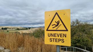 yellow and black no smoking sign by Nico Smit courtesy of Unsplash.